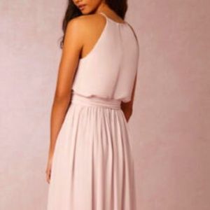 Donna Morgan Chiffon Blush Dress